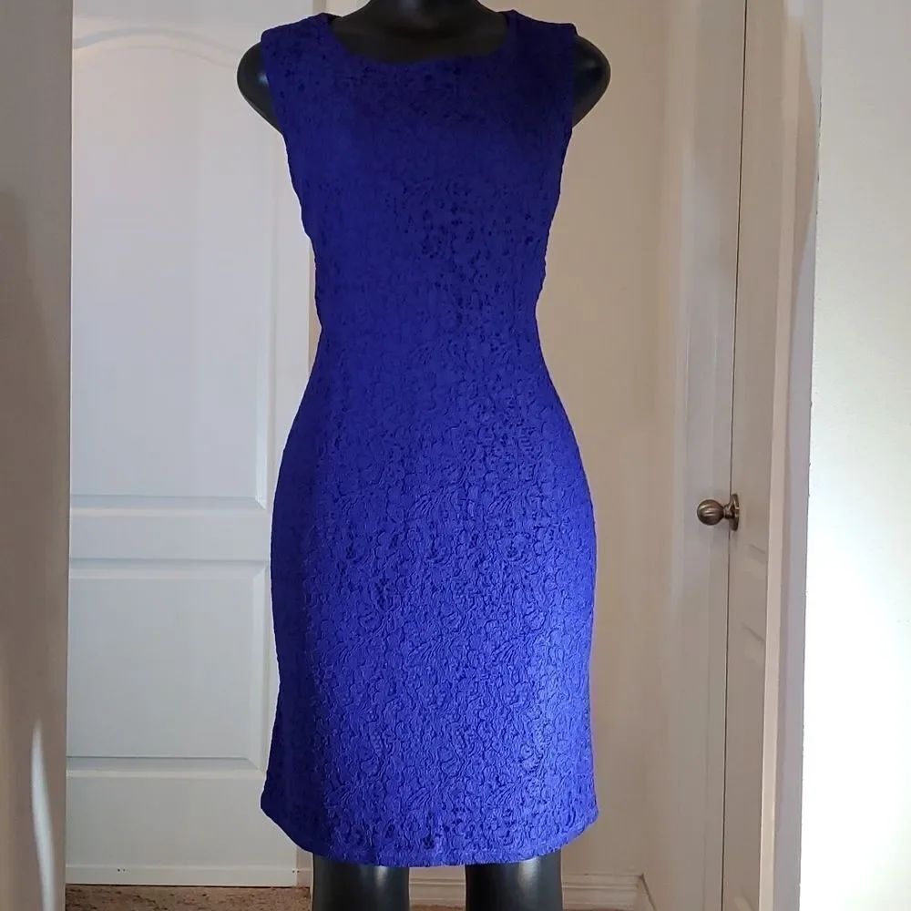 BRAND NEW CLAIBORNE ROUND NECKLINE SLEEVELESS DRESS - Picture 14 of 16